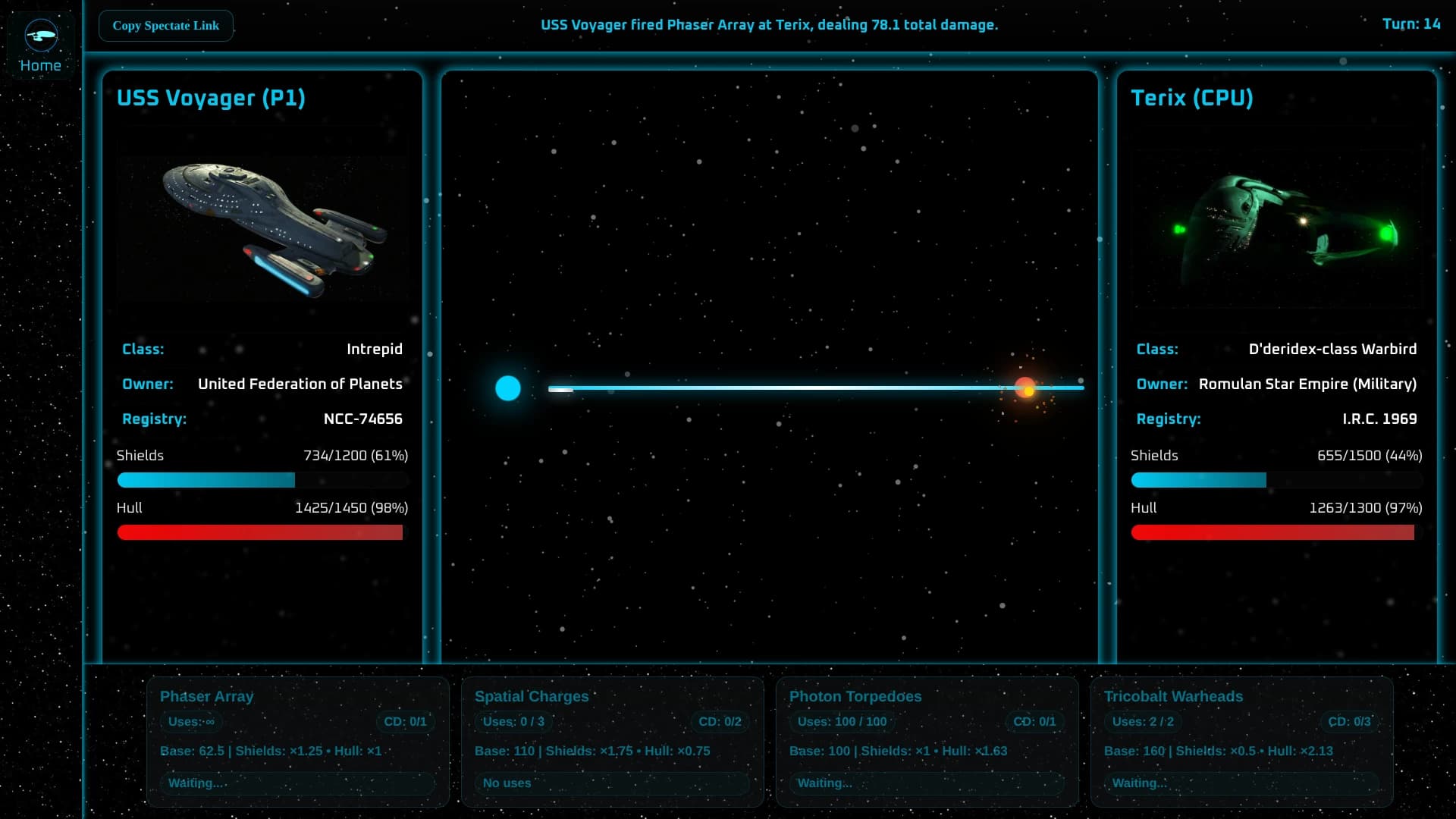 Star Trek Battle Engine